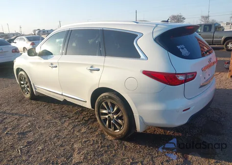 2013 Infiniti Jx35 z USA, uszkodzony, nr VIN 5N1AL0MN8DC353605